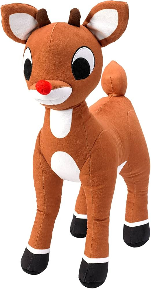 Franco Rudolph The Red Nose Reindeer Kids Holiday & Christmas Bedding Super Soft Plush Cuddle Pil... | Amazon (US)