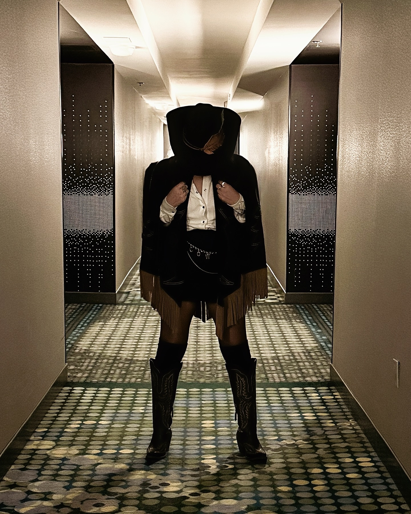 🤠 NFR Review - Outfit #2 🤠
Keeping it wild and western with this timeless look! A classic western cape from @westernandco layered over the Colt Western button-down by @miltonmenasco and @streetandsaddle . Casanova boots, knee highs, and my go-to Stetson (complete with a custom feather, of course) to tie it all together. Simple, sharp, and unmistakably western.

Classic never goes out of style. ✨

#NFRStyle #WesternElegance #WildAndWestern #WesternAndCo #MiltonMonesco #CasanovaBoots #ClassicWestern #StetsonStyle #WesternChic #RodeoReady #NFROutfitInspo #fyp #thepirateandthegypsy

#LTKParties #LTKStyleTip #LTKShoeCrush