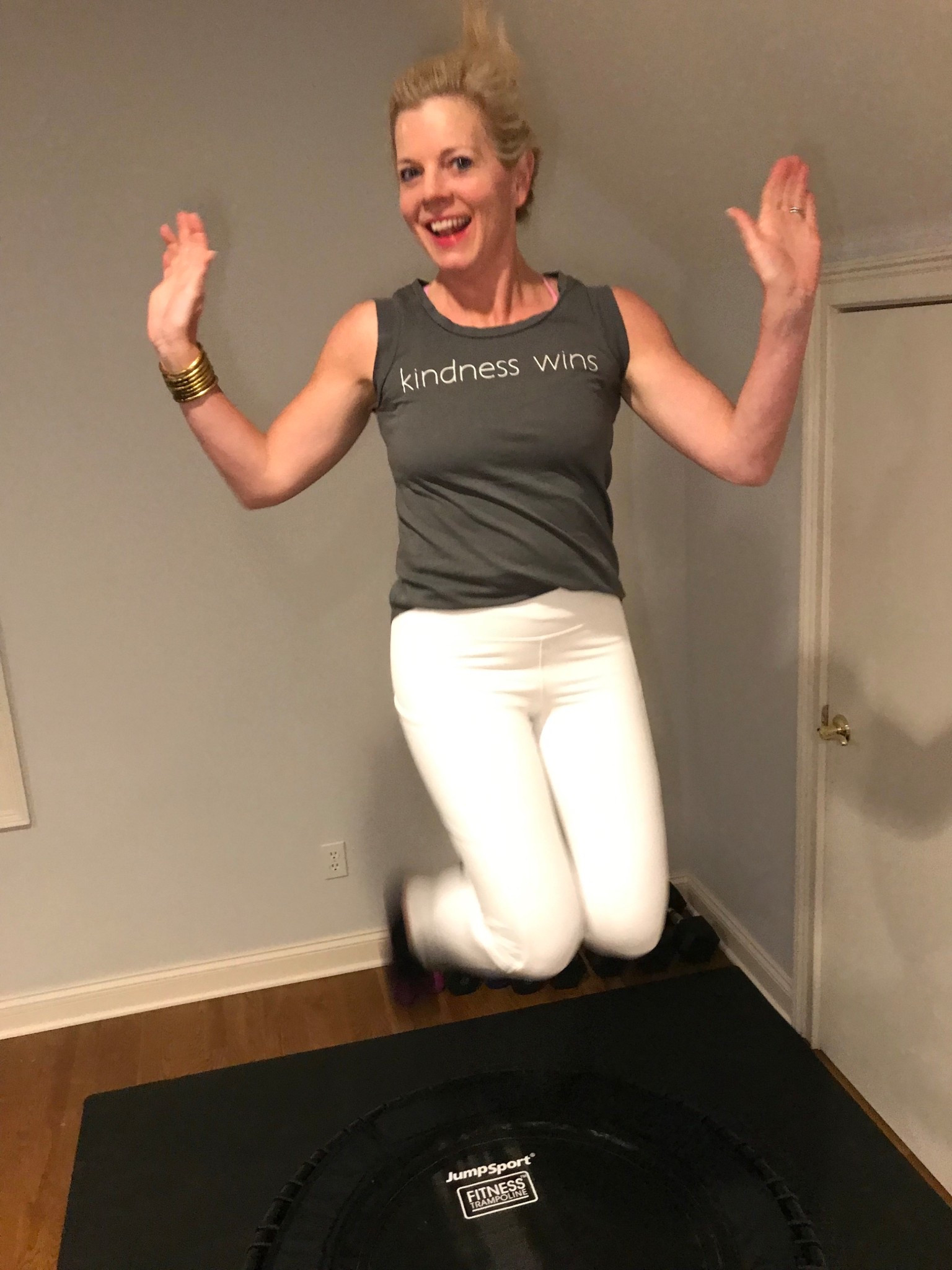 I love my rebounder! When in doubt - BOUNCE!!!! Great exercise plus it's so good for lymphatic drainage too!

#LTKfitnessgoals #LTKOver40 #LTKselfcare