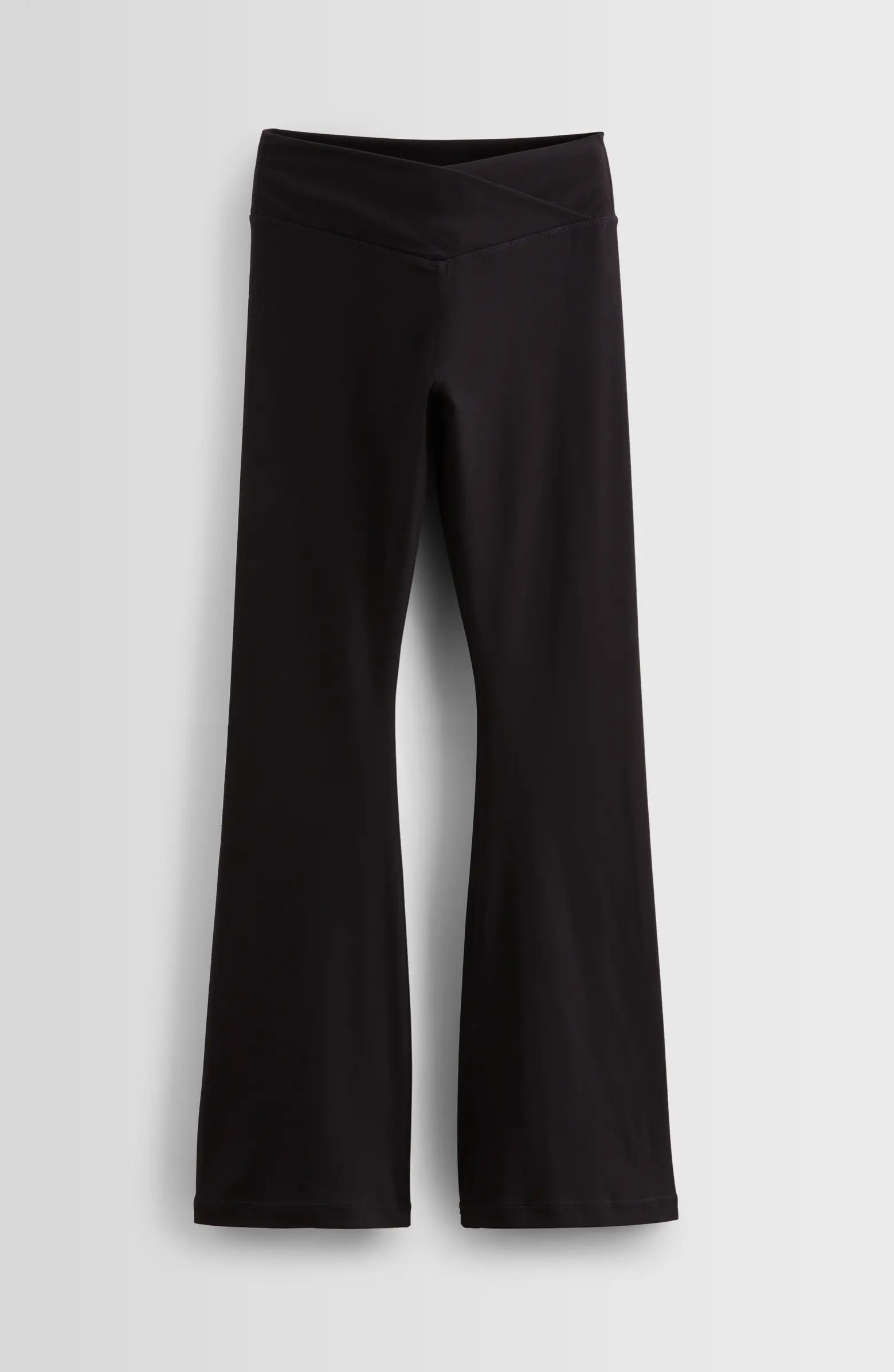 Zella Girl Kids' Live By Crossover High Waist Flare Leggings | Nordstrom | Nordstrom