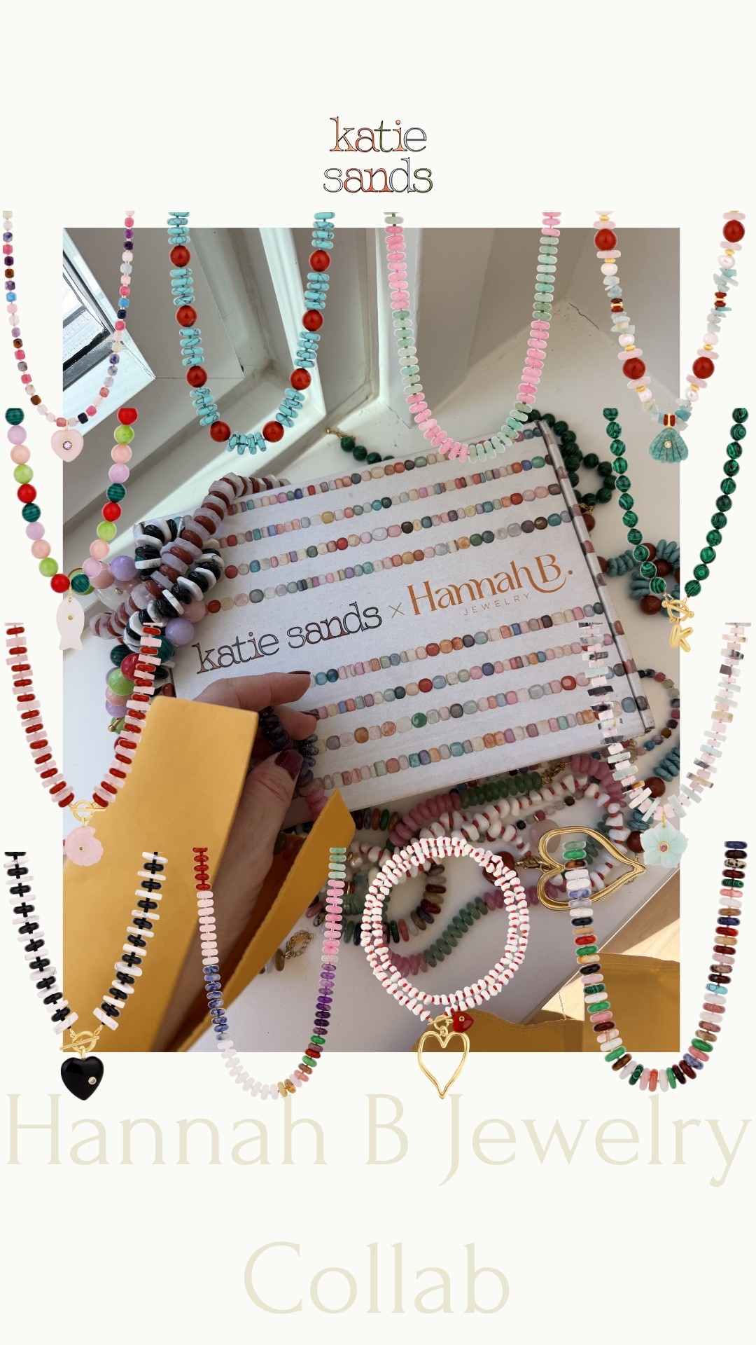 My collab with Hannah B Jewelry is now live! ✨

From daydreaming about spring and summer beach looks to creating the ultimate fashion-mom accessories, every piece was designed to move with you and instantly elevate your style. 

Thoughtfully crafted to take you from day to night, we hope these pieces bring you as much joy to wear as they brought us while creating them, packed with color, sparkle, and plenty of fun.

All pieces are hand-made with love! 💕

#LTKootd #LTKgrwm #LTKdayinmylife