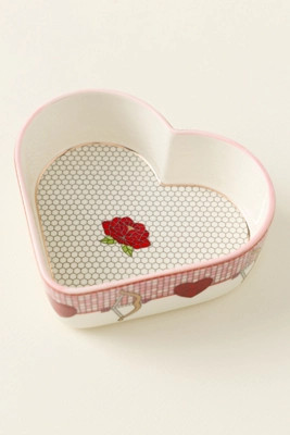 The Bistro Tile Stoneware Ramekin: Valentine's Edition | Anthropologie (US)