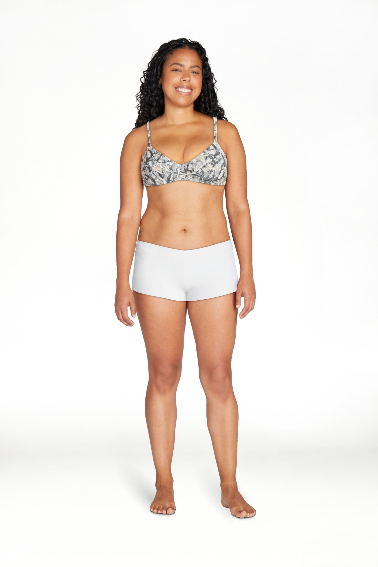 No Boundaries Camo Bralette Swim Top, Women's XXS-XXL | Walmart (US)