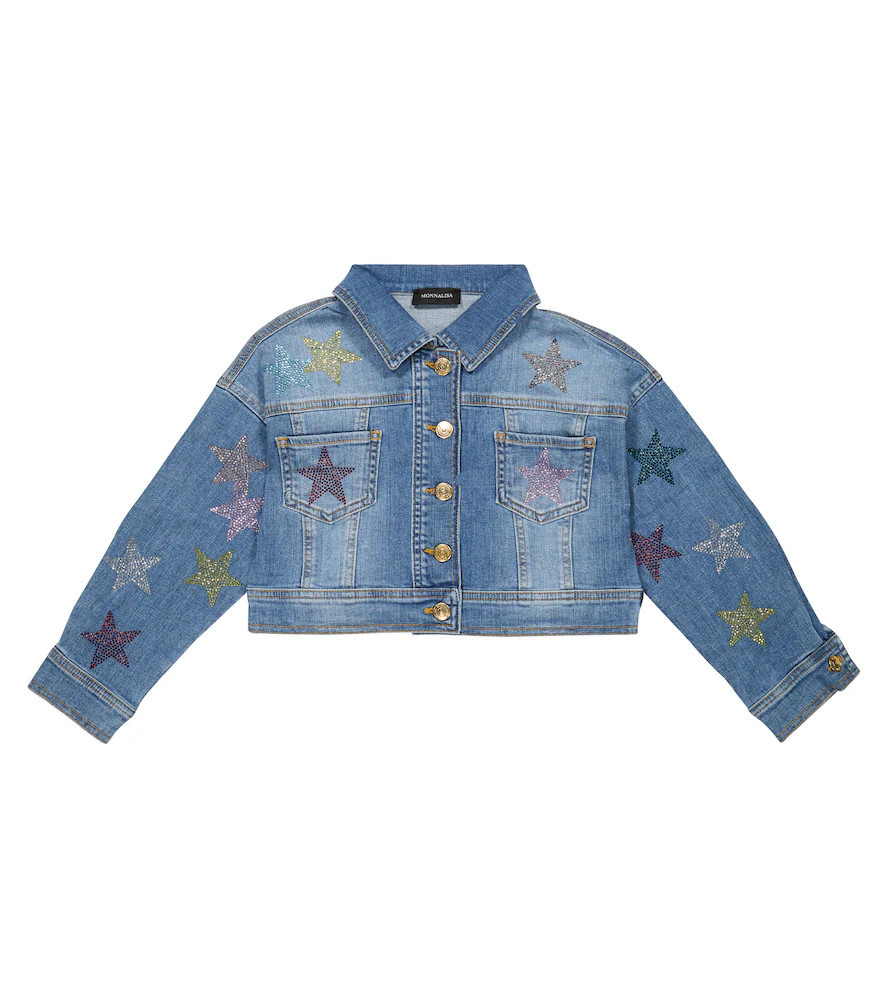 Monnalisa Embellished denim jacket | Mytheresa (US/CA)