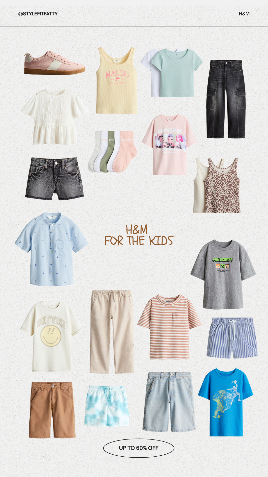 Up to 60% off! So many fun options for the kids :) #hm #hmsale #kidsfits 

 #LTKSaleAlert #LTKSwim #LTKKids