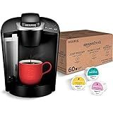 Keurig K-Classic Coffee Maker with AmazonFresh 60 Ct. Coffee Variety Pack, 3 Flavors | Amazon (US)