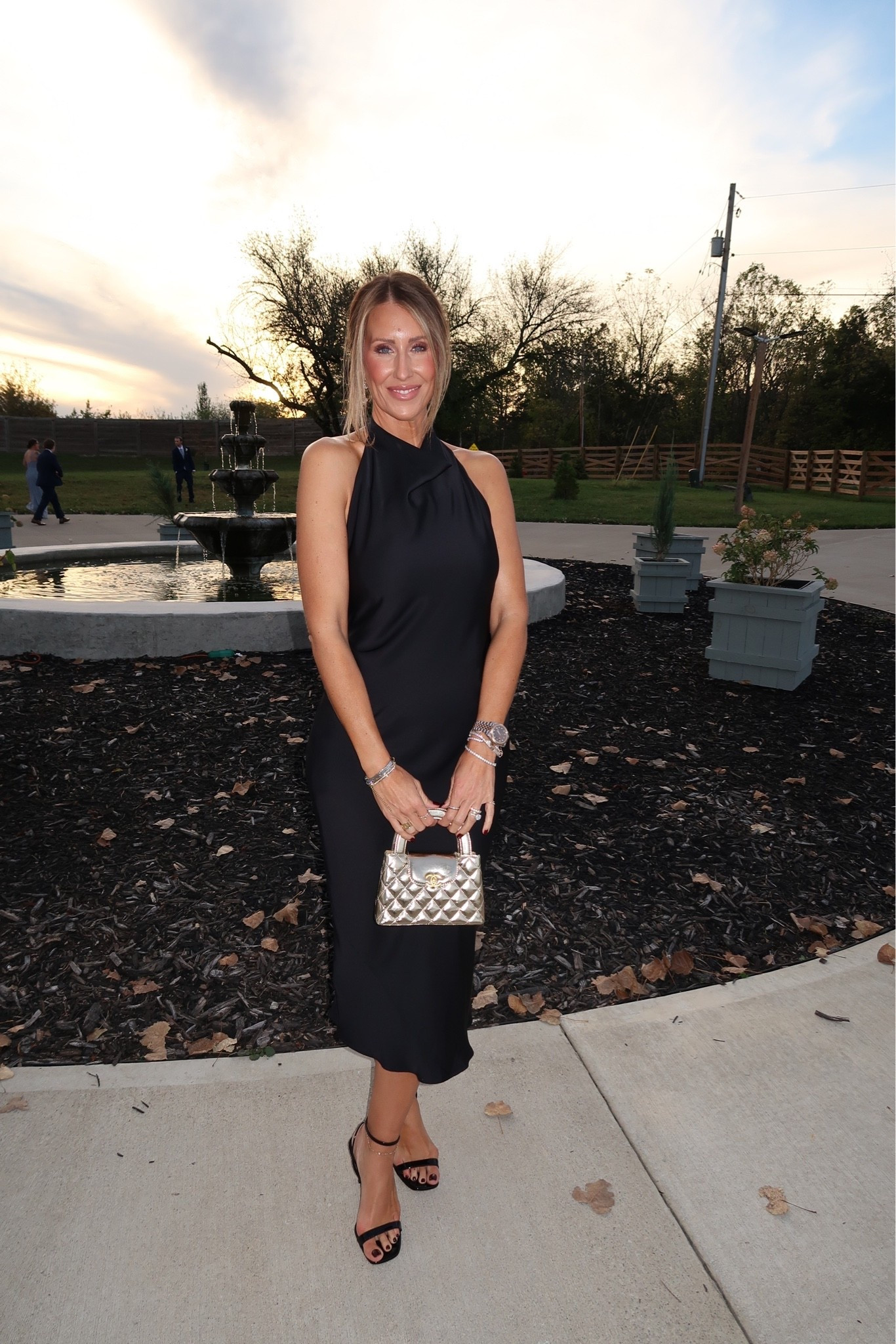 This is my FAVORITE LBD I have worn several times and is SO flattering 
I wear size 8 . Wear as wedding guest and be able to wear for additional occasions all the time

#LTKOver40 #LTKWedding