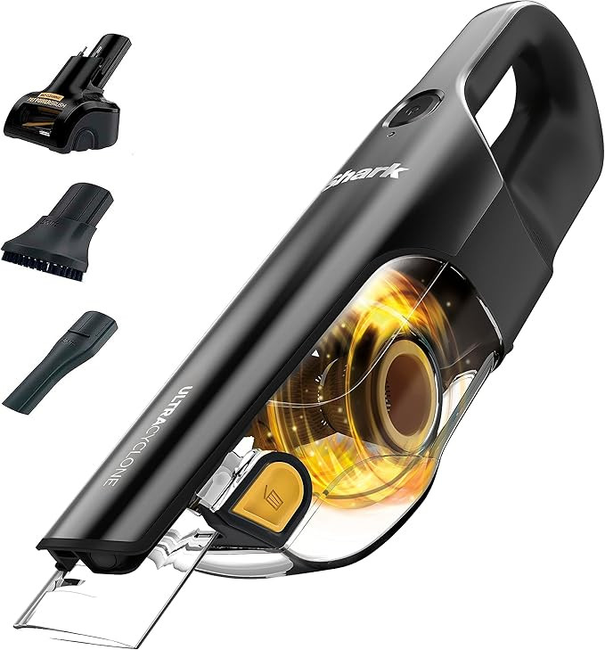 Shark CH951 UltraCyclone Pet Pro Plus Cordless Handheld Vacuum, with XL Dust Cup, in Black | Amazon (US)