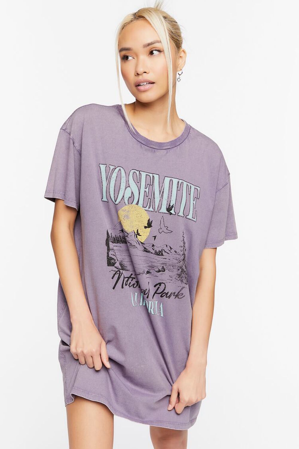 Yosemite Graphic T-Shirt Dress | Forever 21 | Forever 21 (US)