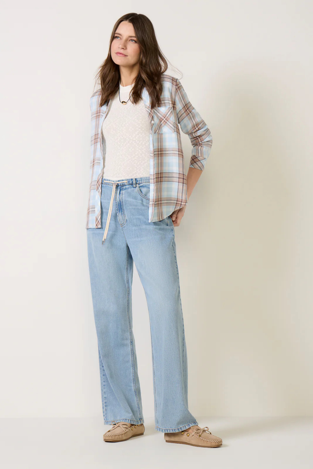Normandie Wide Leg Jean | Evereve