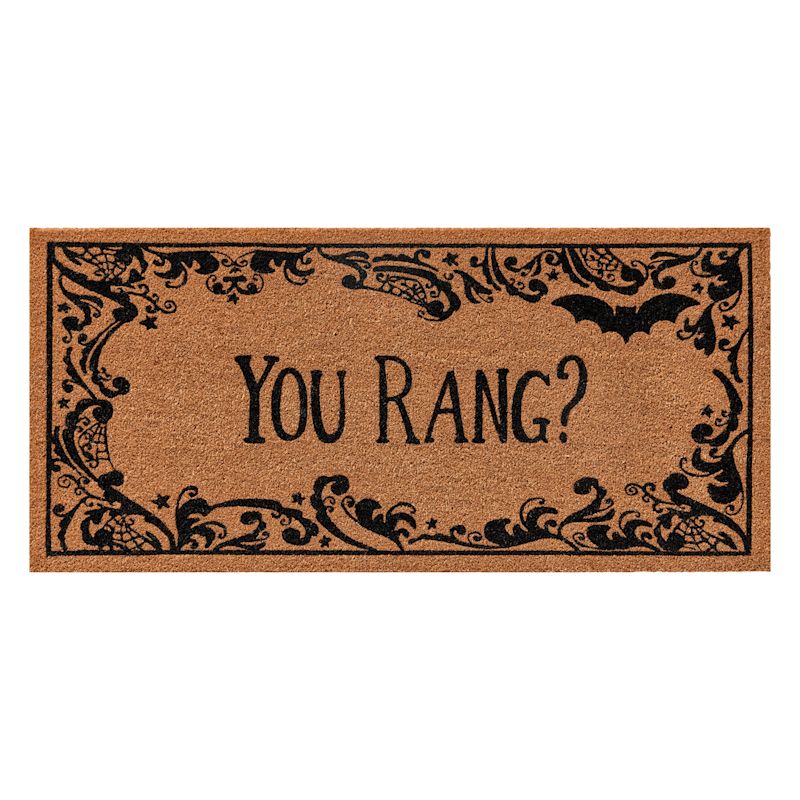 Southern Gothic You Rang Coir Mat, 22x47 | At Home