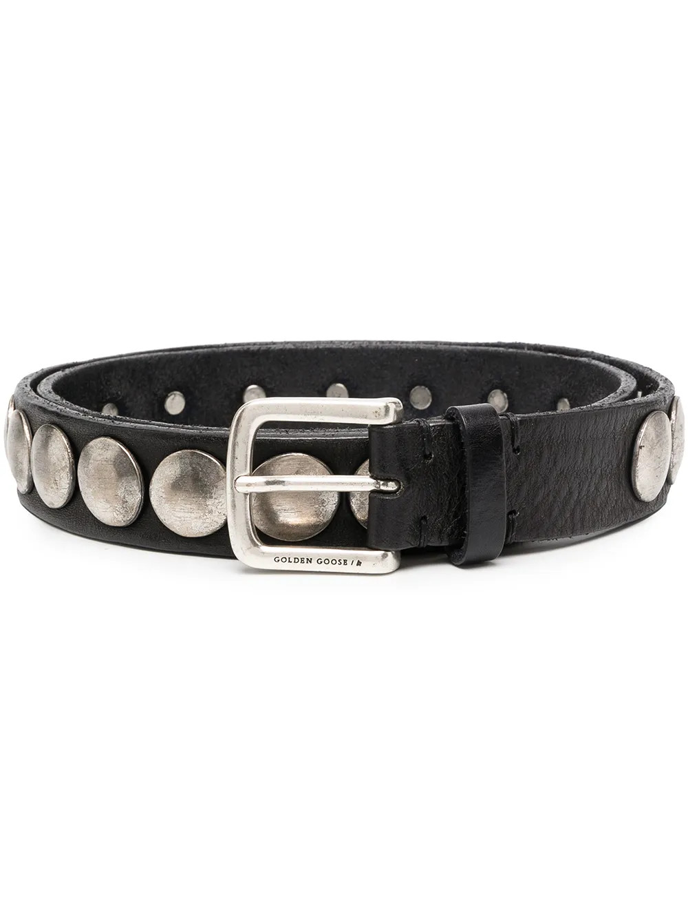 Golden Goose disc-embellished Belt - Farfetch | Farfetch Global