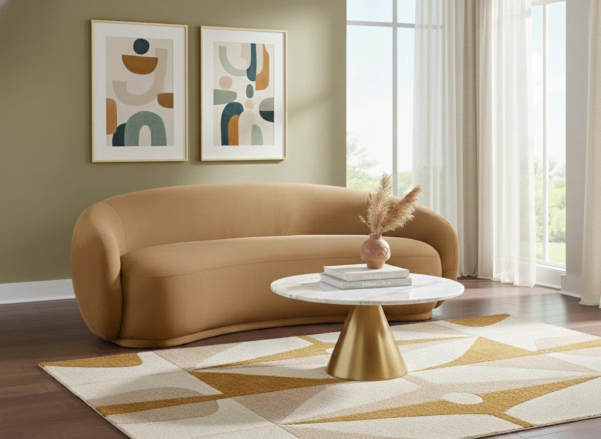 LAST CHANCE energy 🚨 Wayfair Summer Flash Sale is ending TOMORROW and everything is up to 70% OFF 😍 I’m obsessed with these curved sofas — white, mustard, and luxe leather that instantly make your space look designer ✨ #WayfairDeals #CurvedSofa #HomeInspo #LTKSale #FurnitureFinds 

 #LTKSeasonal #LTKHome #LTKSaleAlert