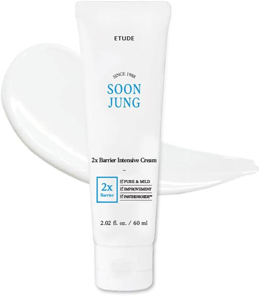ETUDE SoonJung 2x Barrier Intensive Cream Original, Face Moisturizer, Shea Butter Hydrating Facia... | Amazon (US)