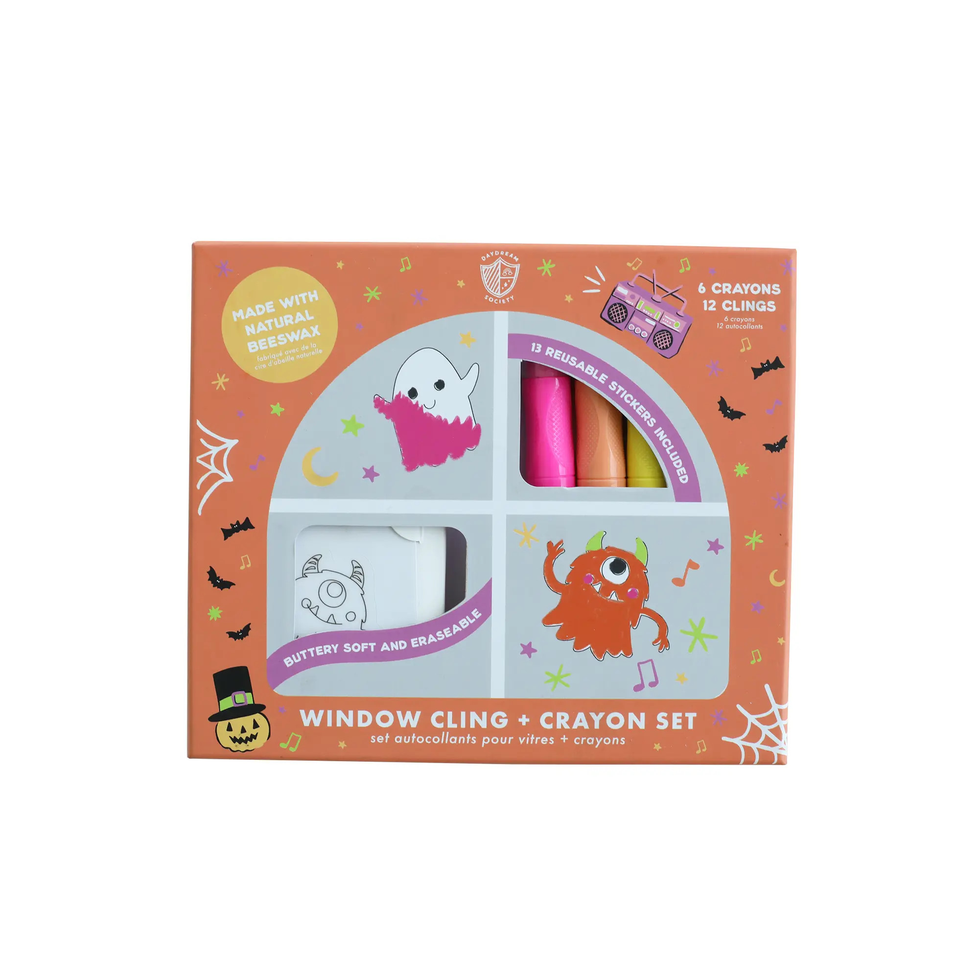 Daydream Society Monster Mash Halloween Window Cling +  Crayon Set | Nordstrom | Nordstrom