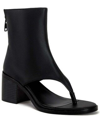 Grayson Stretch Thong Booties | Dillard's
