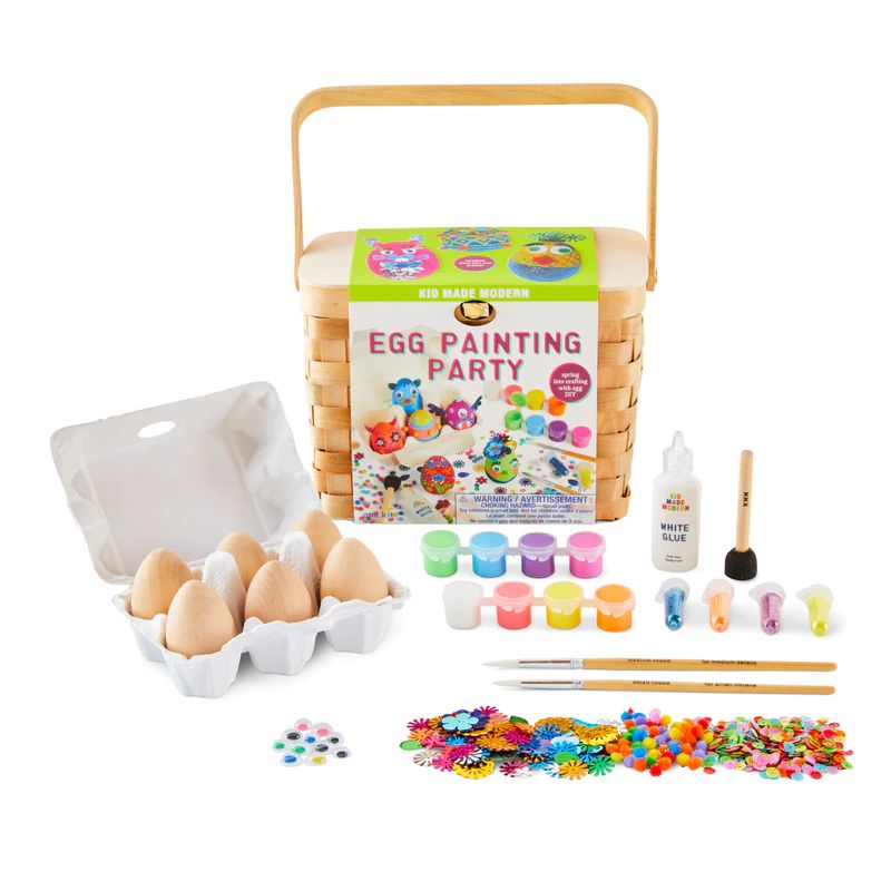 Egg Painting Party Craft Kit | Kid Made Modern