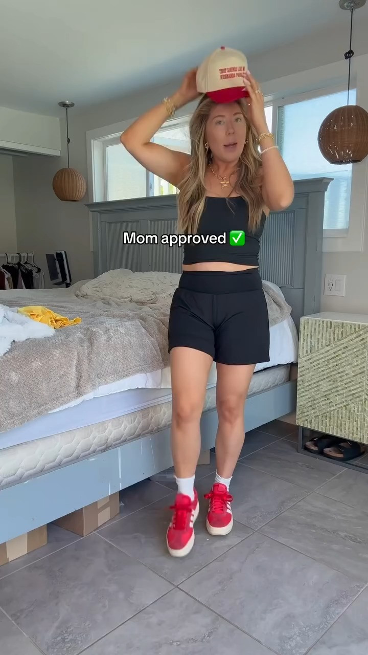 My favorite go-to shorts for lounging 

 #LTKActive #LTKU #LTKSaleAlert