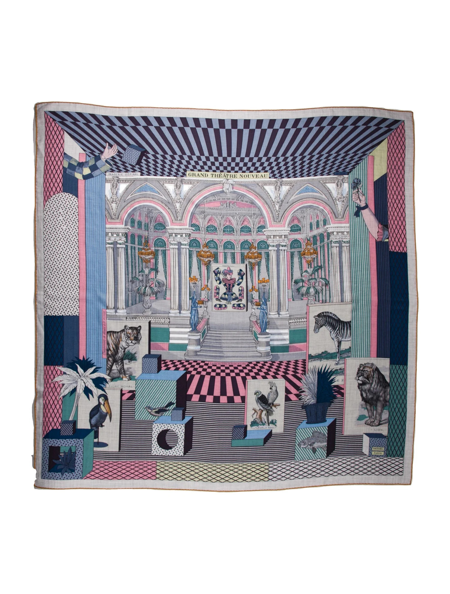 Grand Théâtre Nouveau Cashmere Shawl w/ Tags | The RealReal