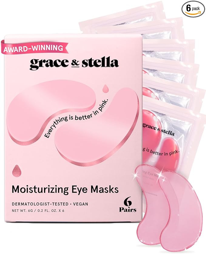 grace & stella Award Winning Under Eye Mask - Reduce Dark Circles, Puffy Eyes, Undereye Bags, Wri... | Amazon (US)