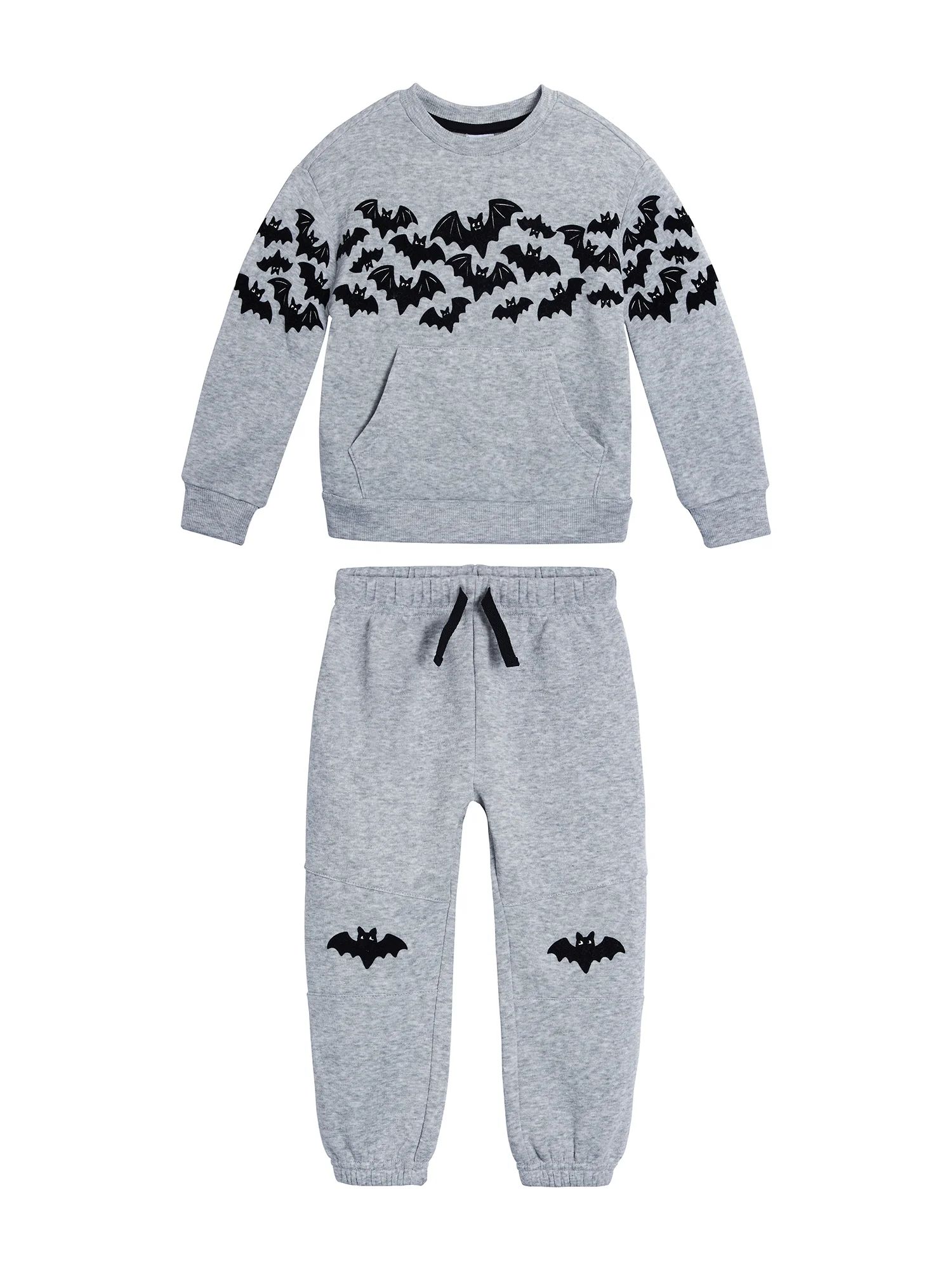 Wonder Nation Toddler Boy Halloween Sweat Set, Sizes 2T-5T | Walmart (US)