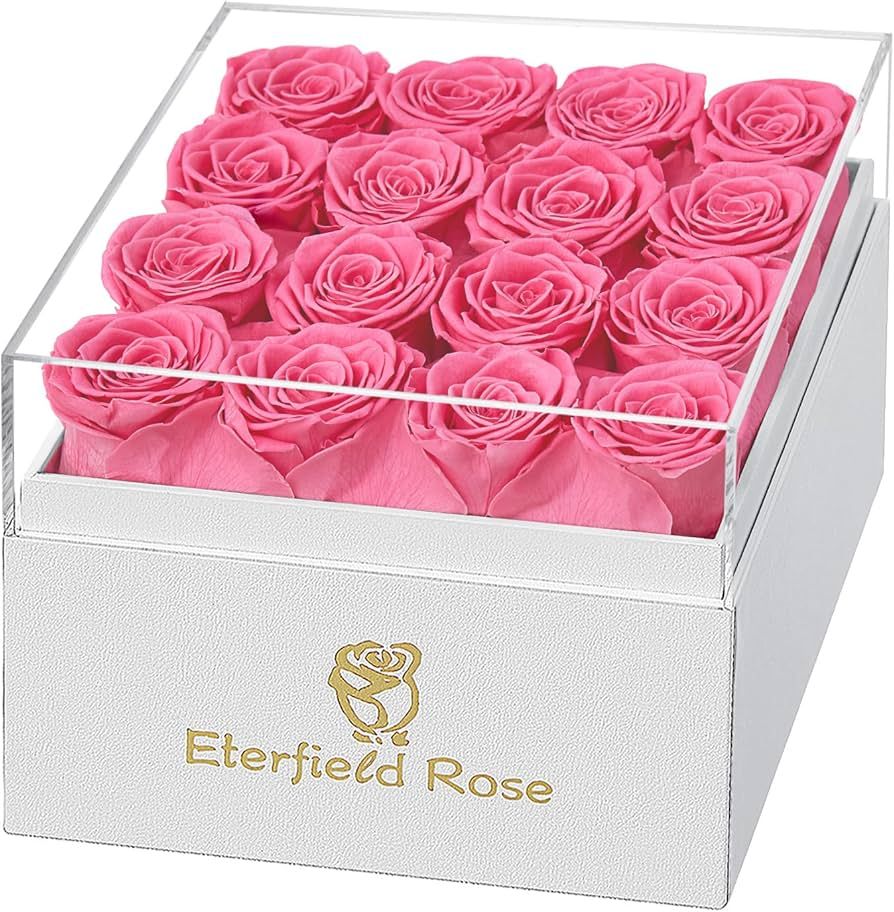 Eterfield Forever Flowers Preserved Flowers for Delivery Prime Real Roses That Last Over a Year G... | Amazon (US)