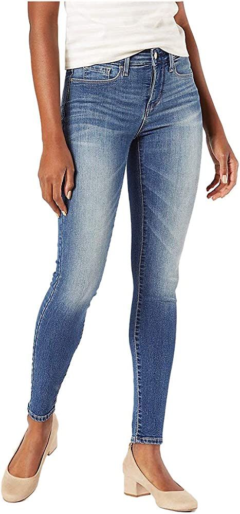 Signature by Levi Strauss & Co. Gold Label Womens Women's Totally Shaping Pull on Skinny Jeans | Amazon (CA)