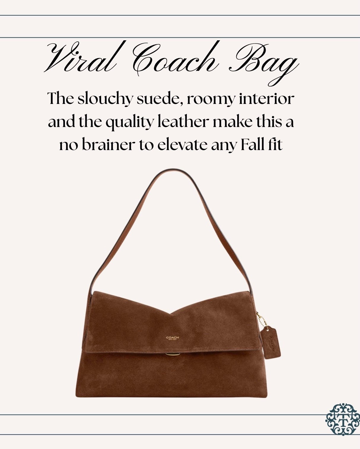 This clutch is sleek and very chic for Fall. s

#LTKOver40 #LTKMidsize #LTKSeasonal