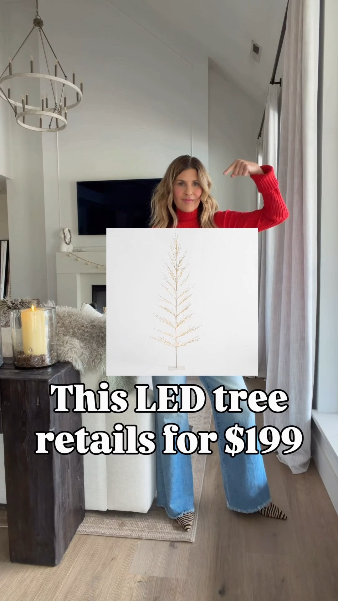 The twinkle light tree for less sold out quickly last season! Don’t wait too long! Now available on 3 heights! I have the 4’ and 5’ (need the 6’).

#LTKOver40 #LTKHome