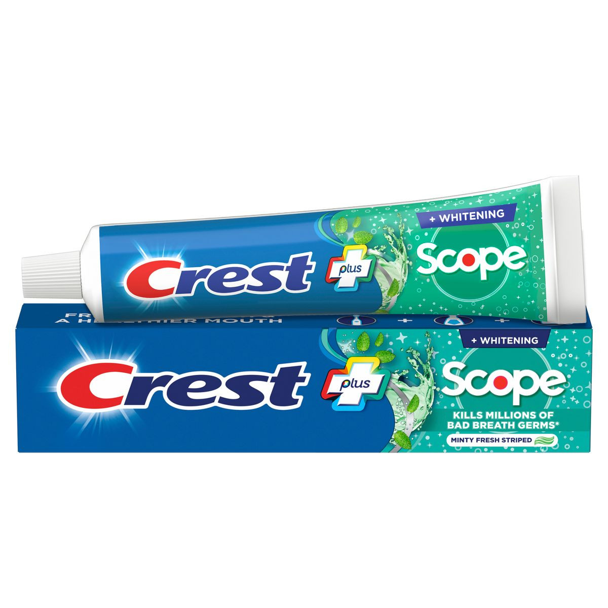 Crest + Scope Complete Whitening Toothpaste Minty Fresh - Trial Size - 2.7oz | Target