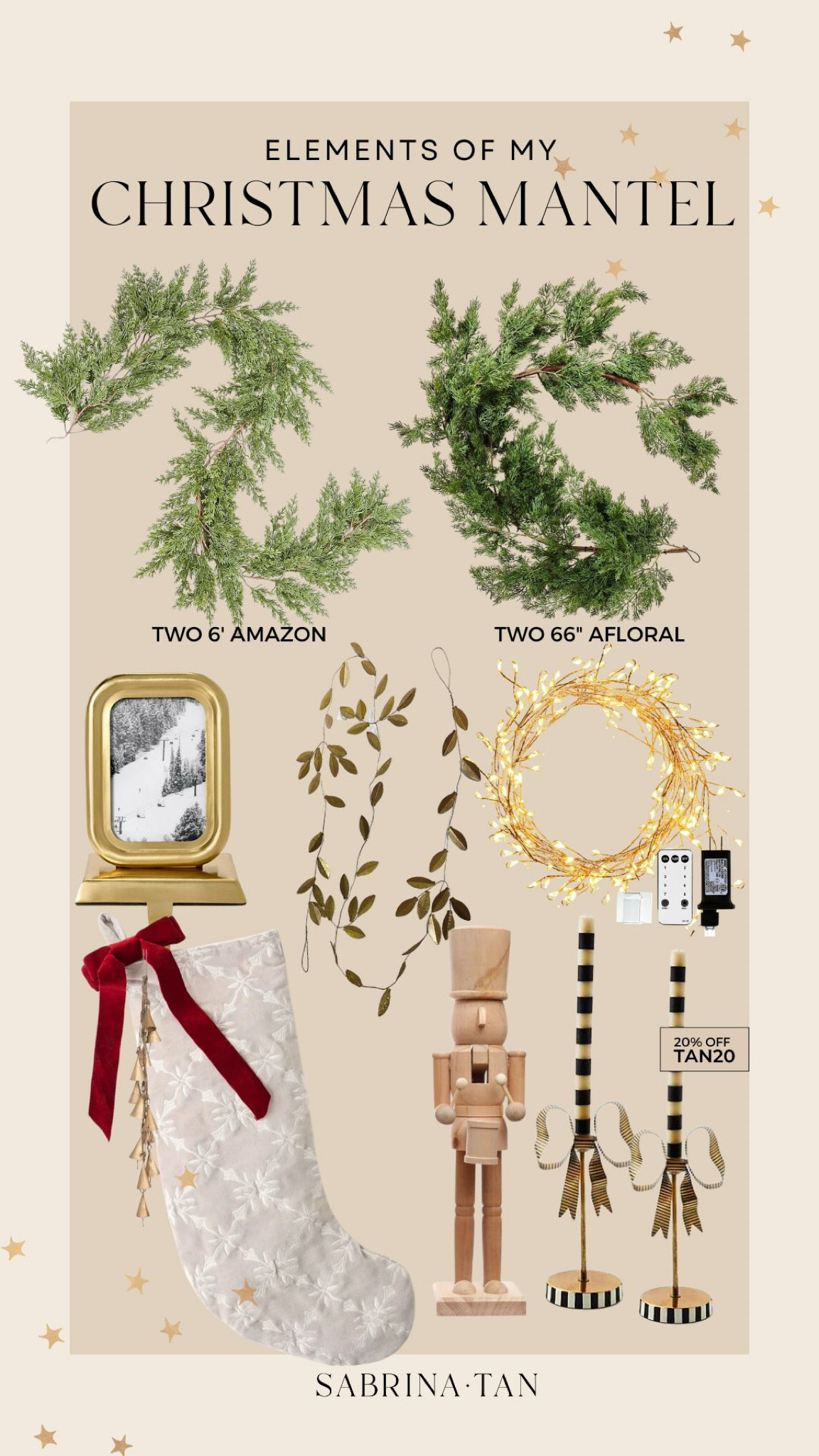 Christmas mantel
Amazon home finds


#LTKCyberWeek #LTKHoliday #LTKHome