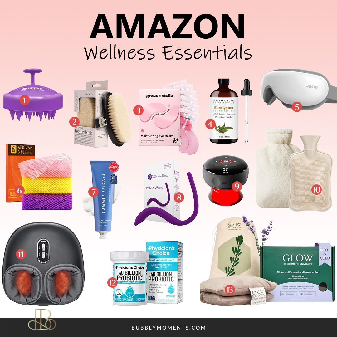 Elevate your daily routine with these must-have wellness essentials that help you feel refreshed, balanced, and ready to take on anything ✨ From self-care favorites to everyday health boosters, these Amazon finds are all about making wellness simple, accessible, and effective. Whether you're focusing on better sleep, hydration, skincare, or overall well-being, these picks fit perfectly into any lifestyle. I love how easy it is to turn small habits into big results—because taking care of yourself should feel effortless and enjoyable. Save this post for your next reset day and tap to explore all the essentials that everyone is adding to their routine right now 💖
#LTKselfcare #LTKActive #LTKBeauty #wellnessessentials #selfcaremusthaves #amazonfinds #selfcarejourney #wellnessroutine #healthylifestyle #dailyhabits #mindandbody #selfcareritual #amazonfavorites #trendingnow #wellnessproducts  

 