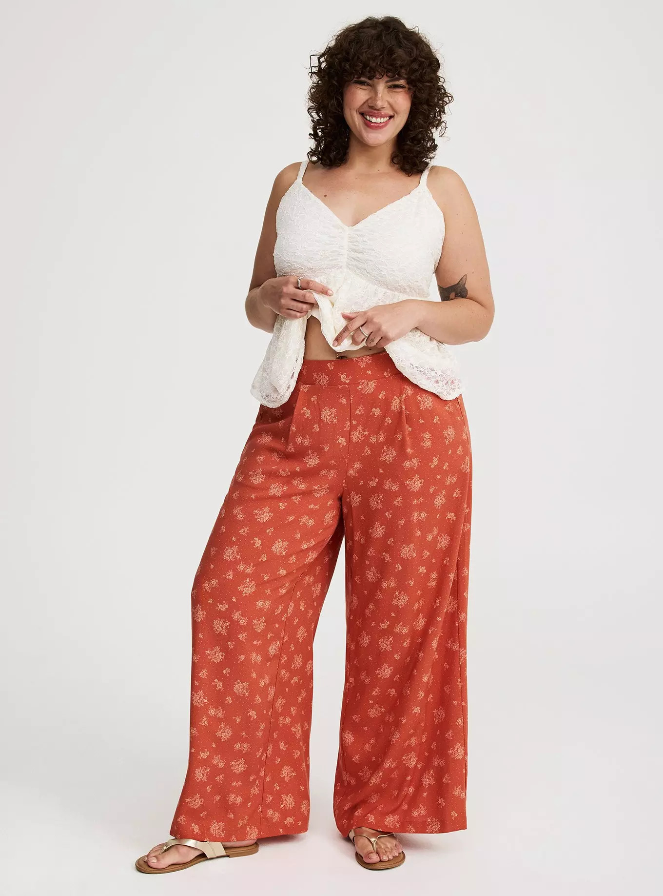 Pull-On Wide Leg Pant | Torrid (US & Canada)