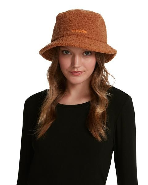 SOLID SHERPA BUCKET HAT TAN | Steve Madden (US)