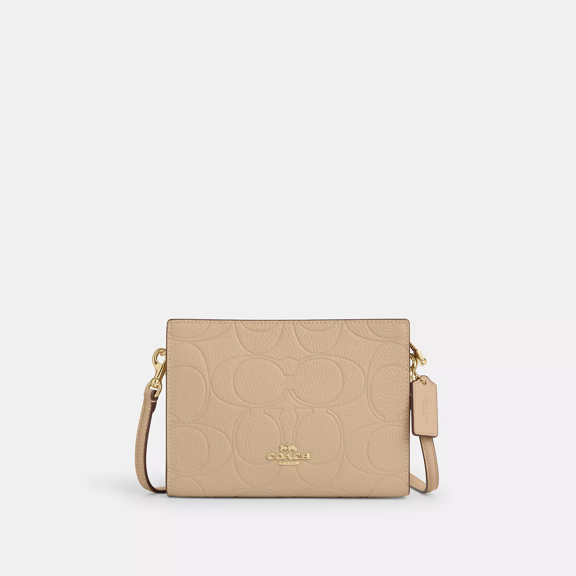 Coach Outlet Slim Crossbody Bag In Signature Leather | Shop Simon