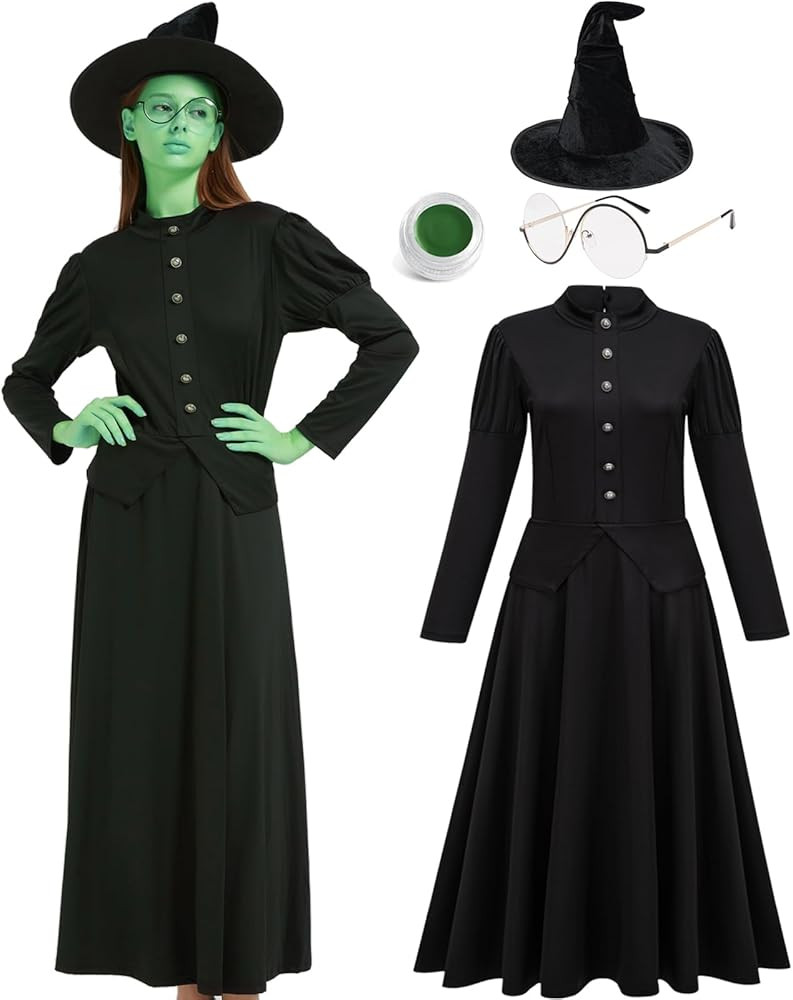 eforpretty Adult Halloween Costumes 2025 Women Wicked Witch of the West Group Family | Amazon (US)