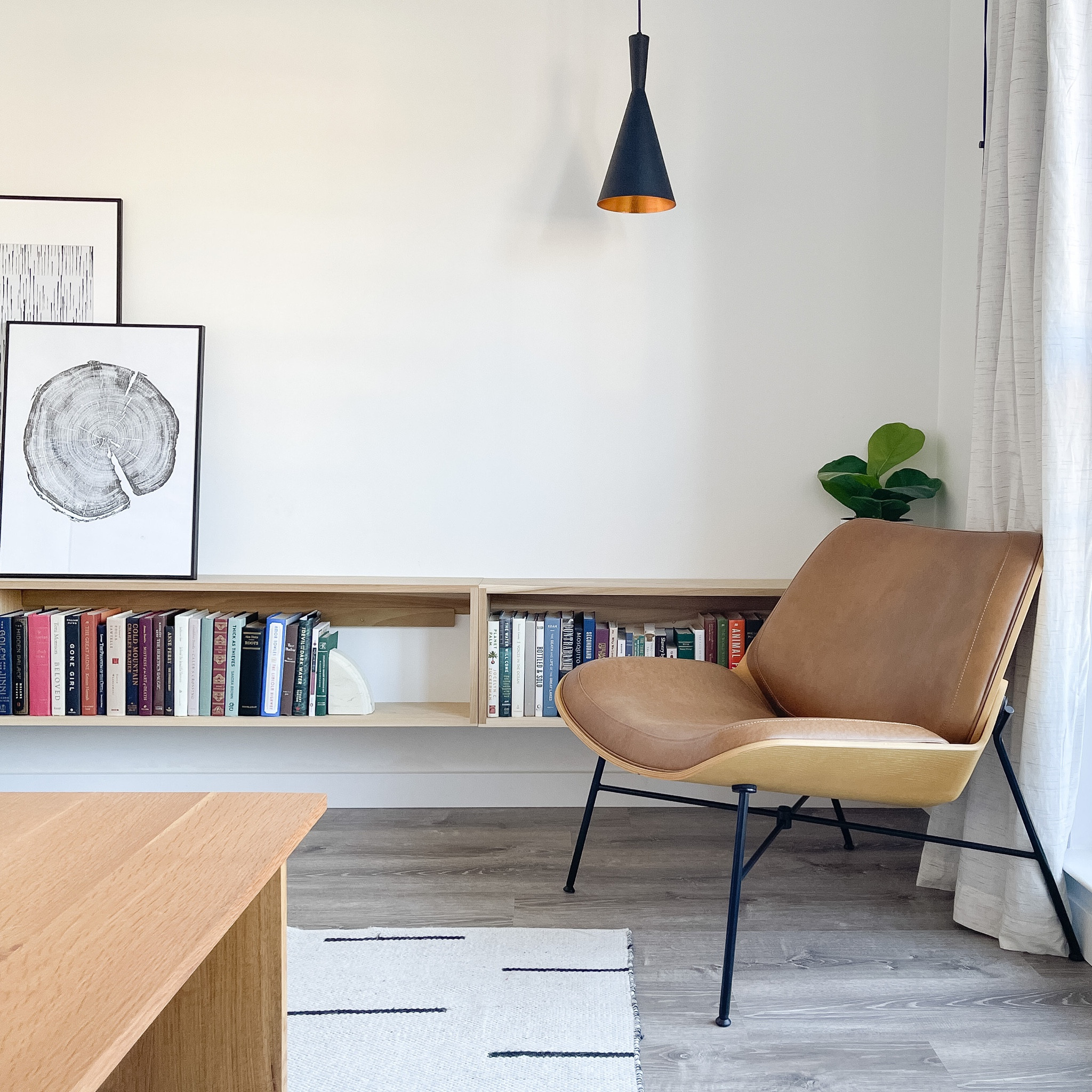 New accent chair in our minimalist home library! Isn’t it cute?

#LTKhome