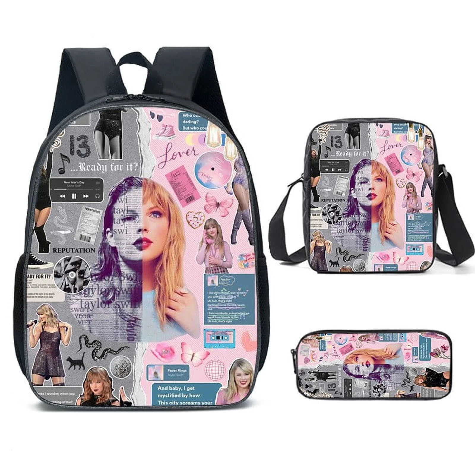 Taylor School Backpack Swift Music Album for Teen and Kids, Cartoon Theme Durable Waterproof Back... | Walmart (US)