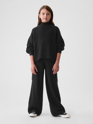 Kids CashSoft Cargo Sweater Pants | Gap (US)