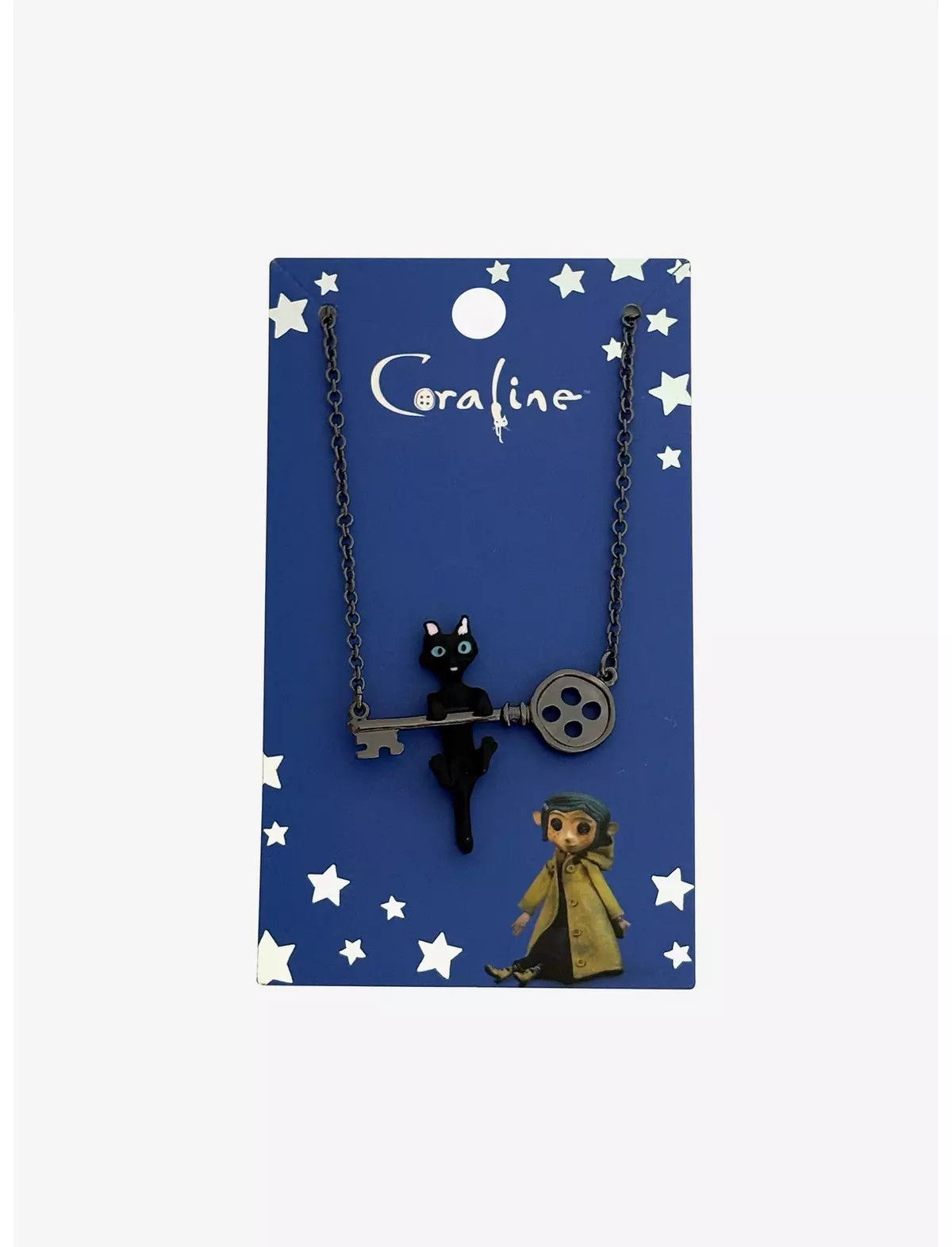 Coraline Cat Key Necklace | Hot Topic | Hot Topic