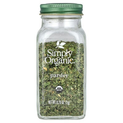 Simply Organic, Parsley, 0.26 oz (7 g) | iHerb