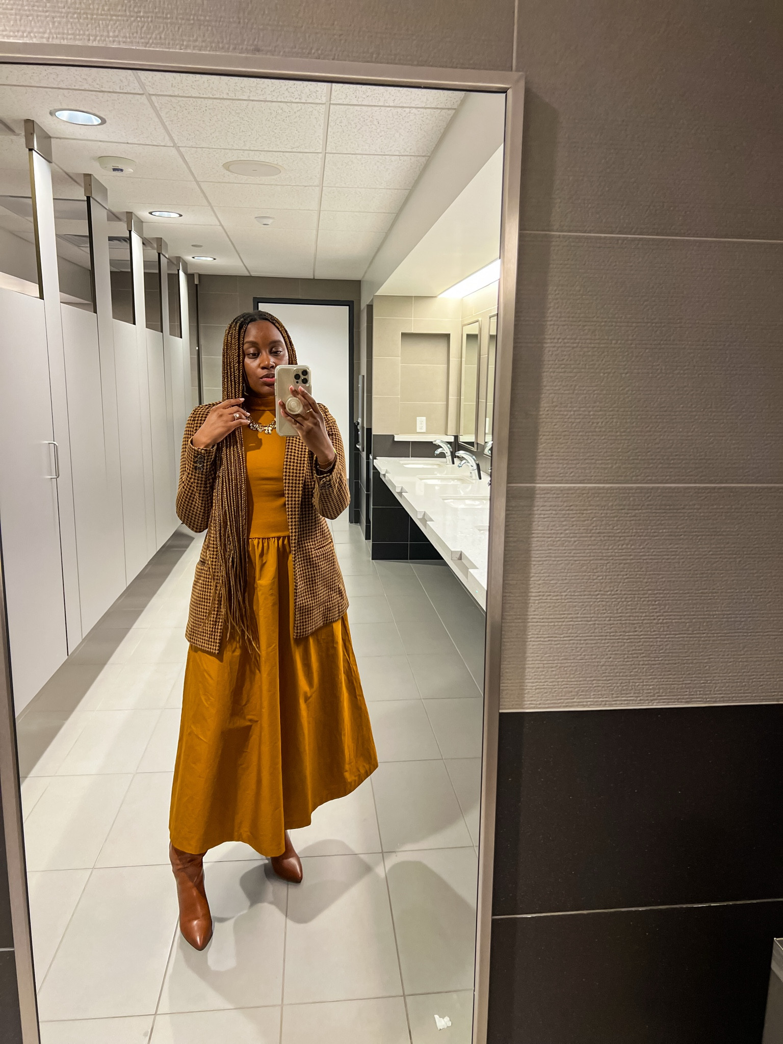 So far I love this maxi a-line dress for its versatility and that the color screams fall. 🤎

#LTKFindsUnder50 #LTKSeasonal #LTKWorkwear