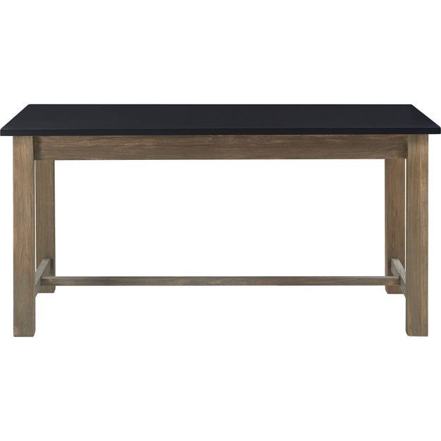 Elmhurst Dining Table Black and Weathered Gray - Finch | Target