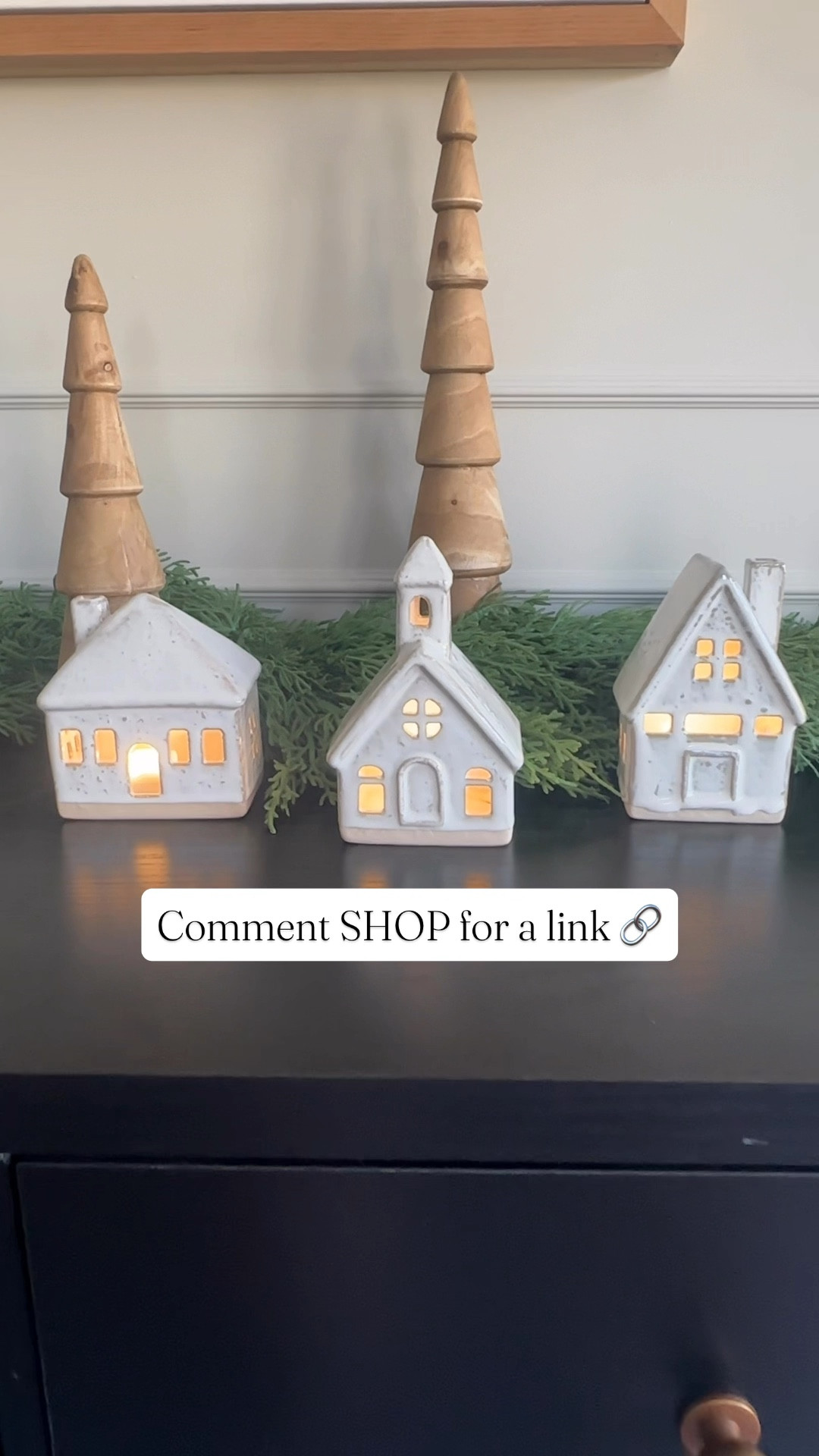 Set of 3 LED lit ceramic Christmas houses!! 

#LTKSeasonal #LTKHome