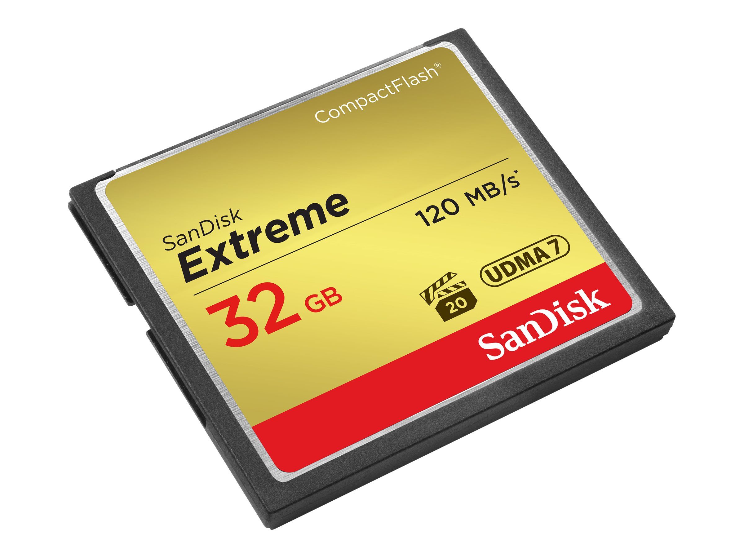 SanDisk Extreme - Flash memory card - 32 GB - CompactFlash | Walmart (US)