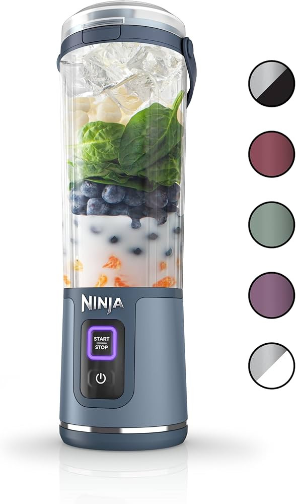 Ninja BC51NV Blast Portable Blender, Cordless, 18oz. Vessel, Personal Blender-for Shakes & Smooth... | Amazon (US)