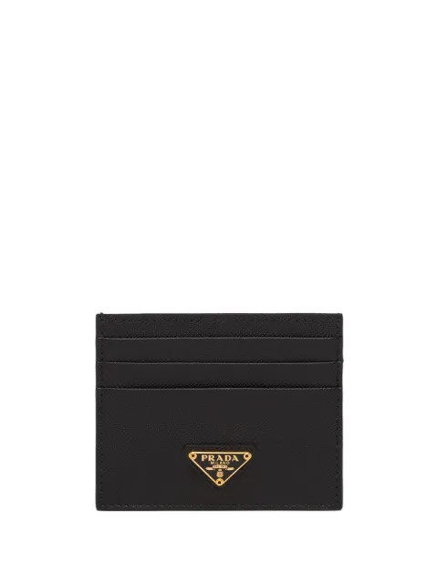 logo-plaque card holder | Farfetch Global