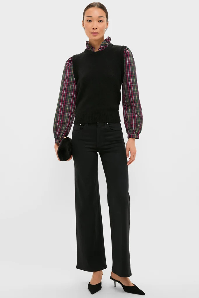 Tartan Ella Sweater Blouse | Tuckernuck (US)