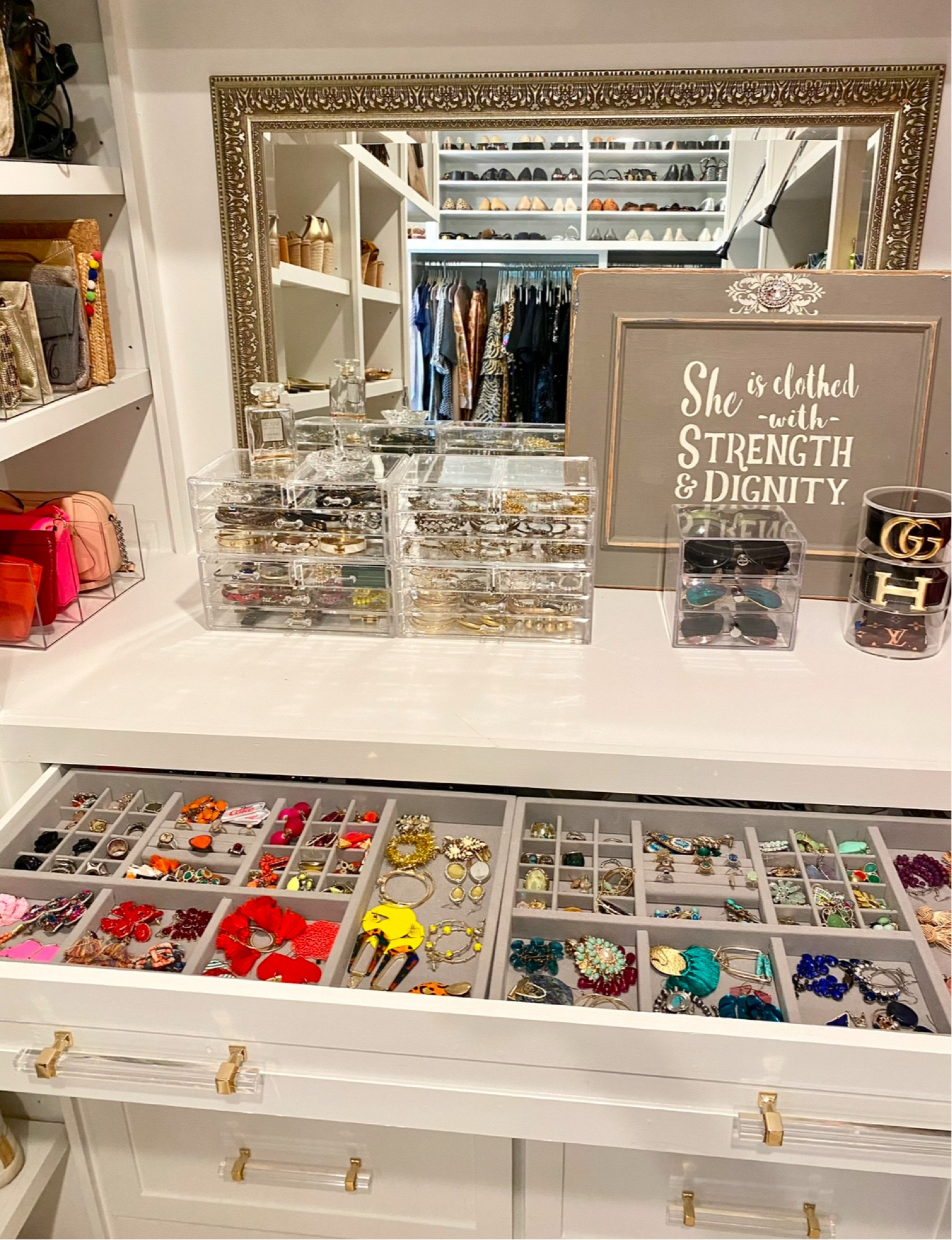 We love organized jewelry. You’re more likely to wear it when you can see what you have  

#LTKFamily #LTKKids #LTKHome