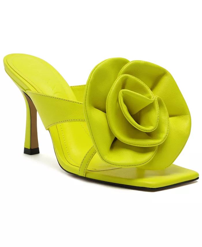 Arezzo Women's Isla Flower High Stiletto Sandals - Macy's | Macy's